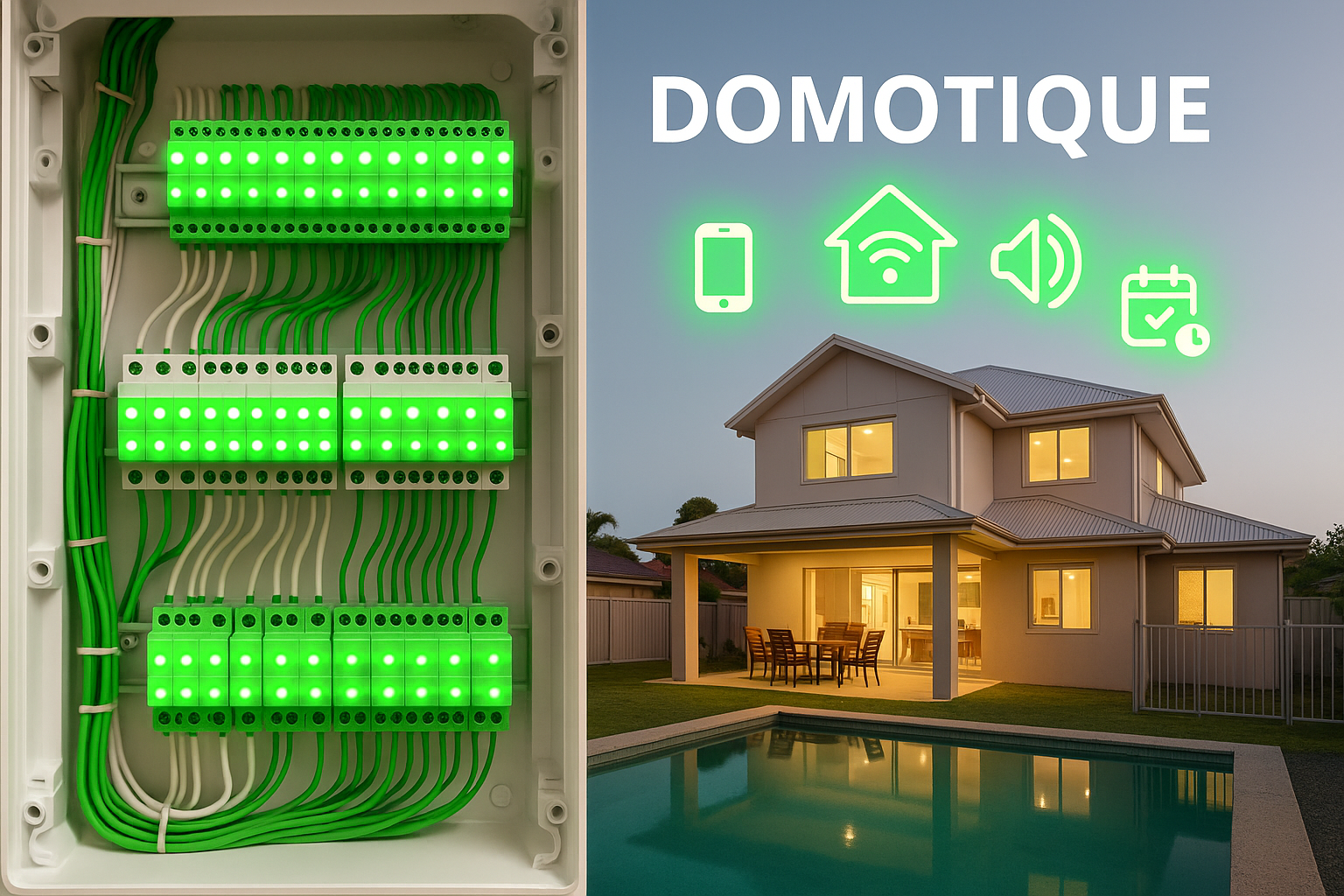 Maison connectée et pilotage domotique en Wallonie